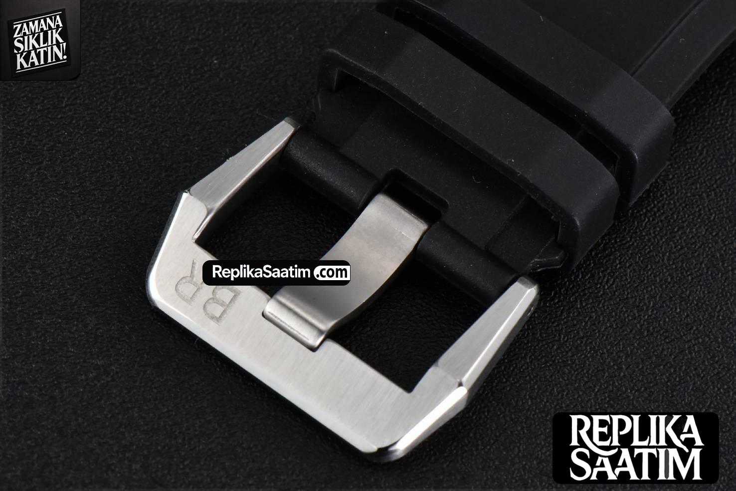 Vintage 03-94 Chronograph  BRF 42mm  Stainless steel Black Rubber Strap -27