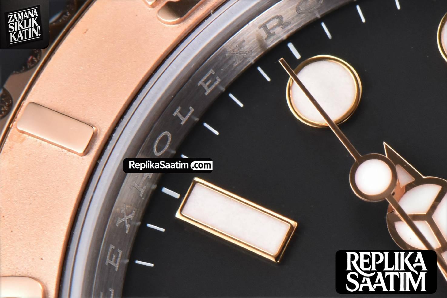 Yacht-Master 116621 40mm RG/SS VSF Black Dial RG/SS Bracelet VS3135 -06