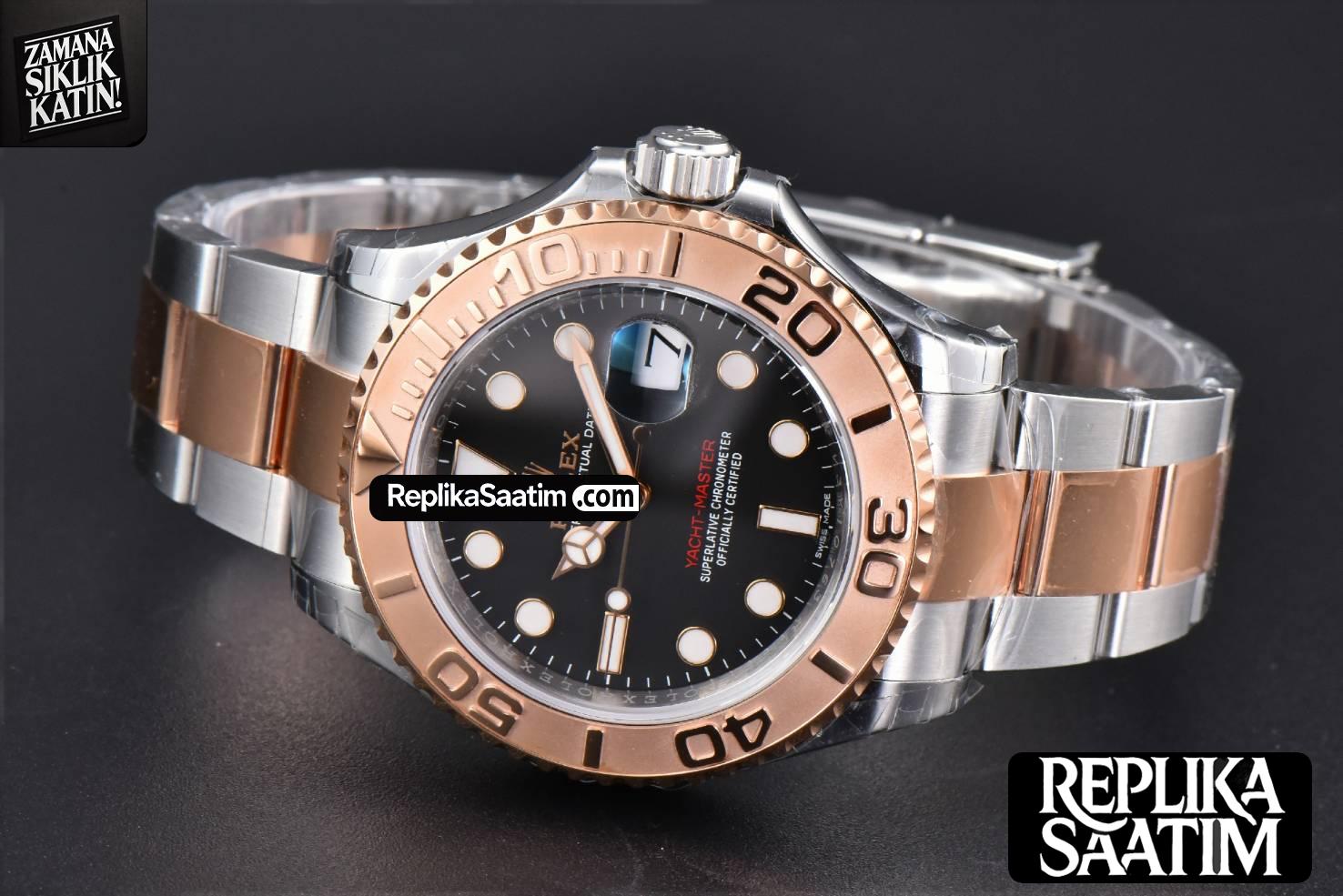 Yacht-Master 116621 40mm RG/SS VSF Black Dial RG/SS Bracelet VS3135 -15