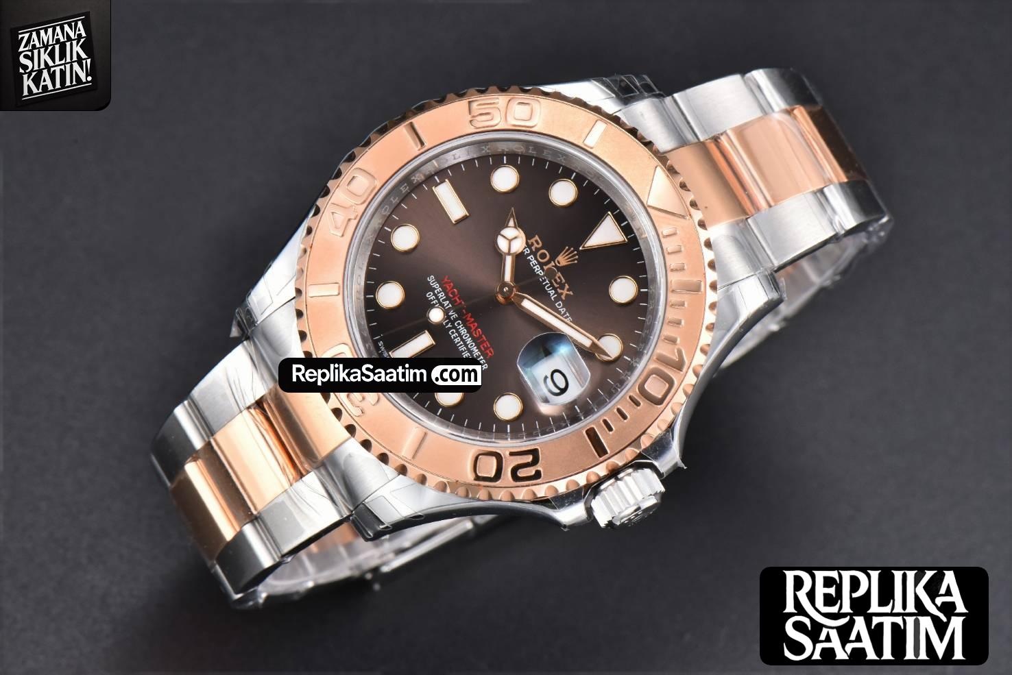 Yacht-Master 116621 RG/SS VSF 40MM Brown Dial RG/SS Bracelet VS3135 -03
