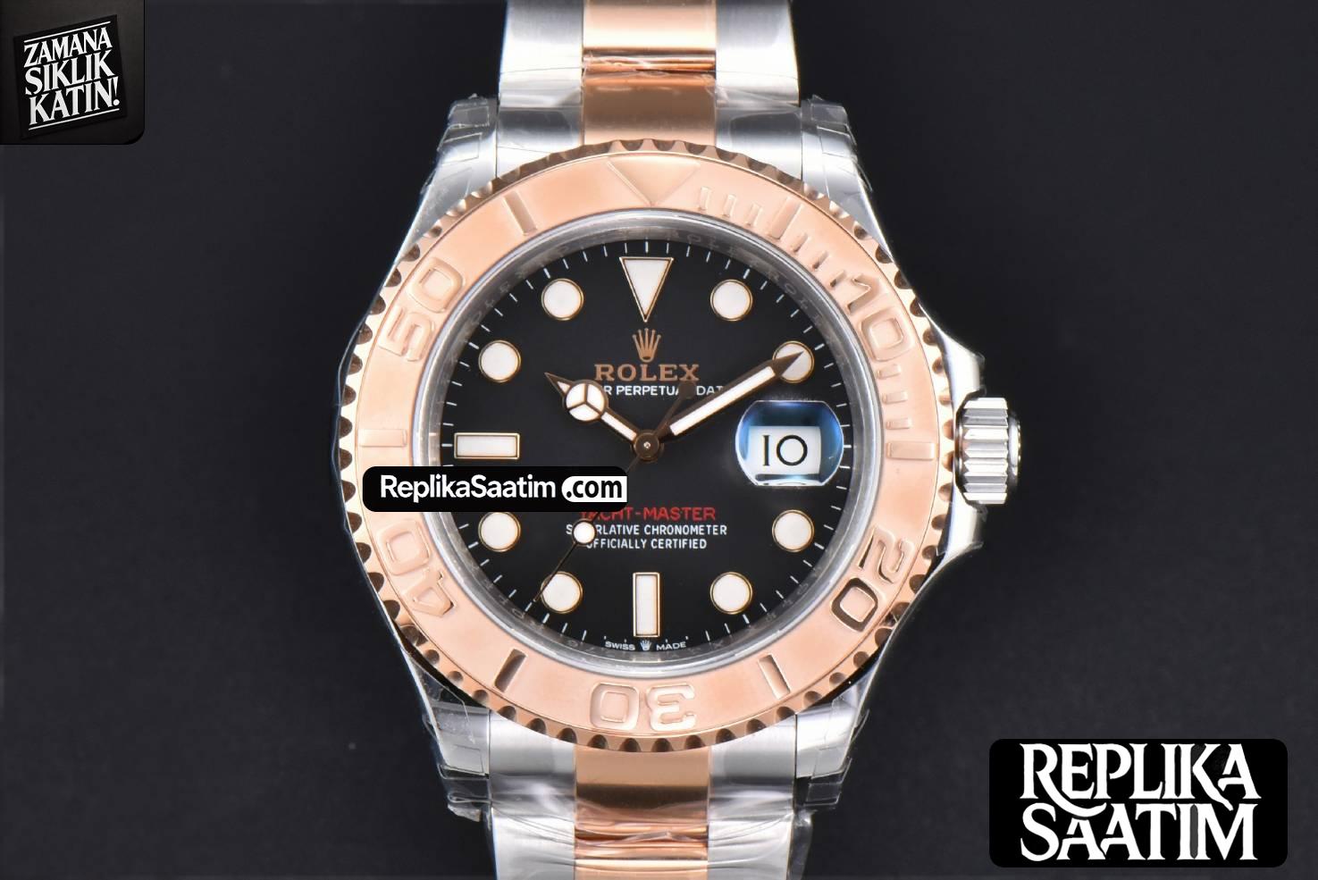 Yacht-Master 126621 40mm RG/SS VSF Black Dial RG/SS Bracelet VS3235 -01