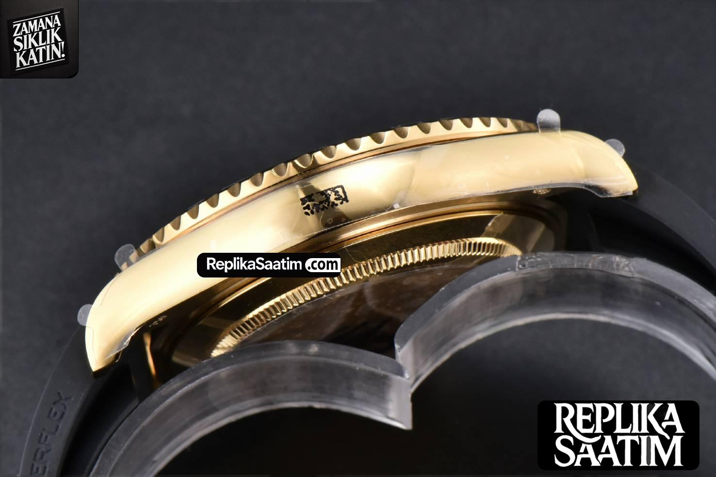 Yacht-Master 226658 GMF 42MM YG 3D Black Ceramic Bezel Oysterflex Strap VR3235 -16