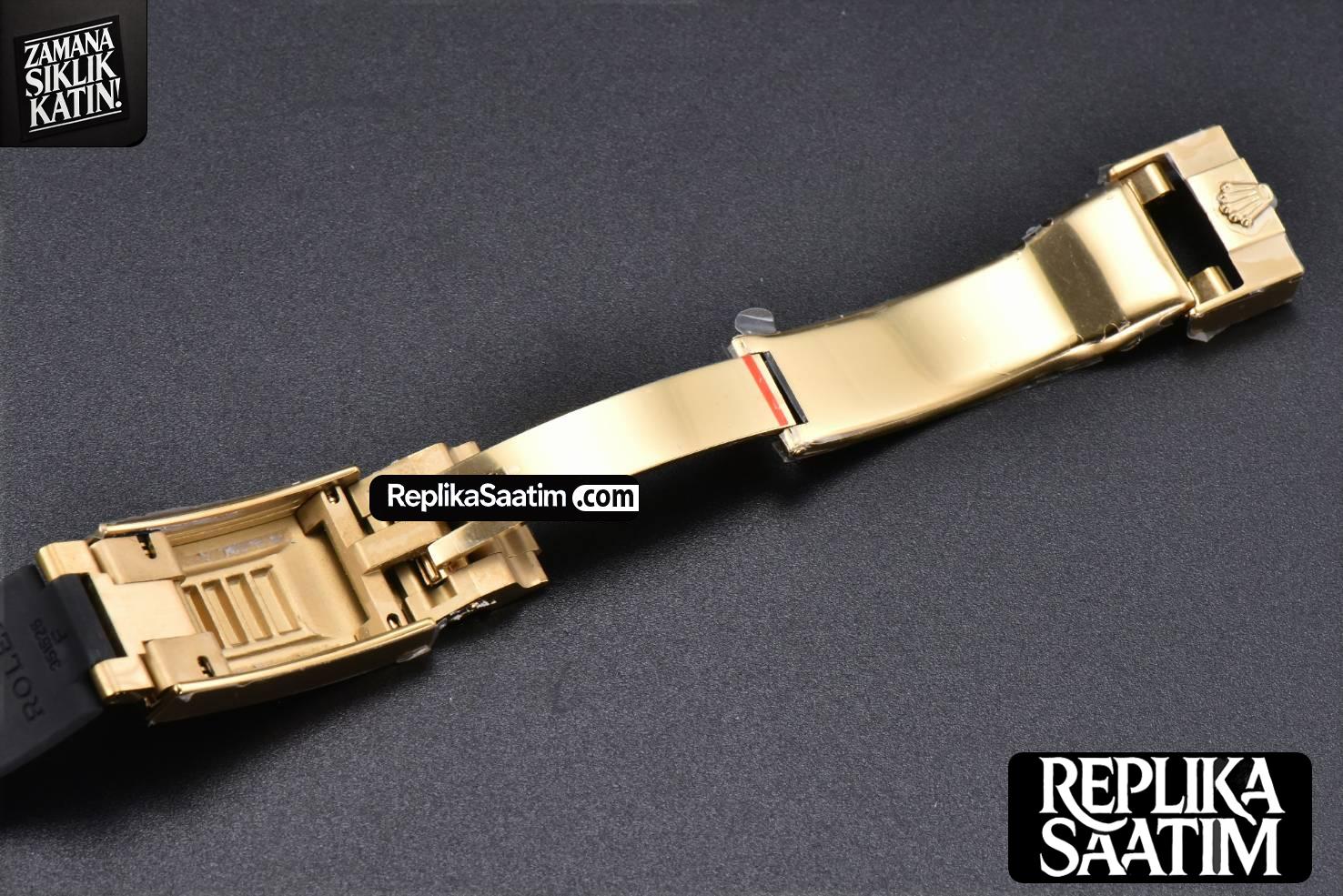 Yacht-Master 226658 GMF 42MM YG 3D Black Ceramic Bezel Oysterflex Strap VR3235 -24