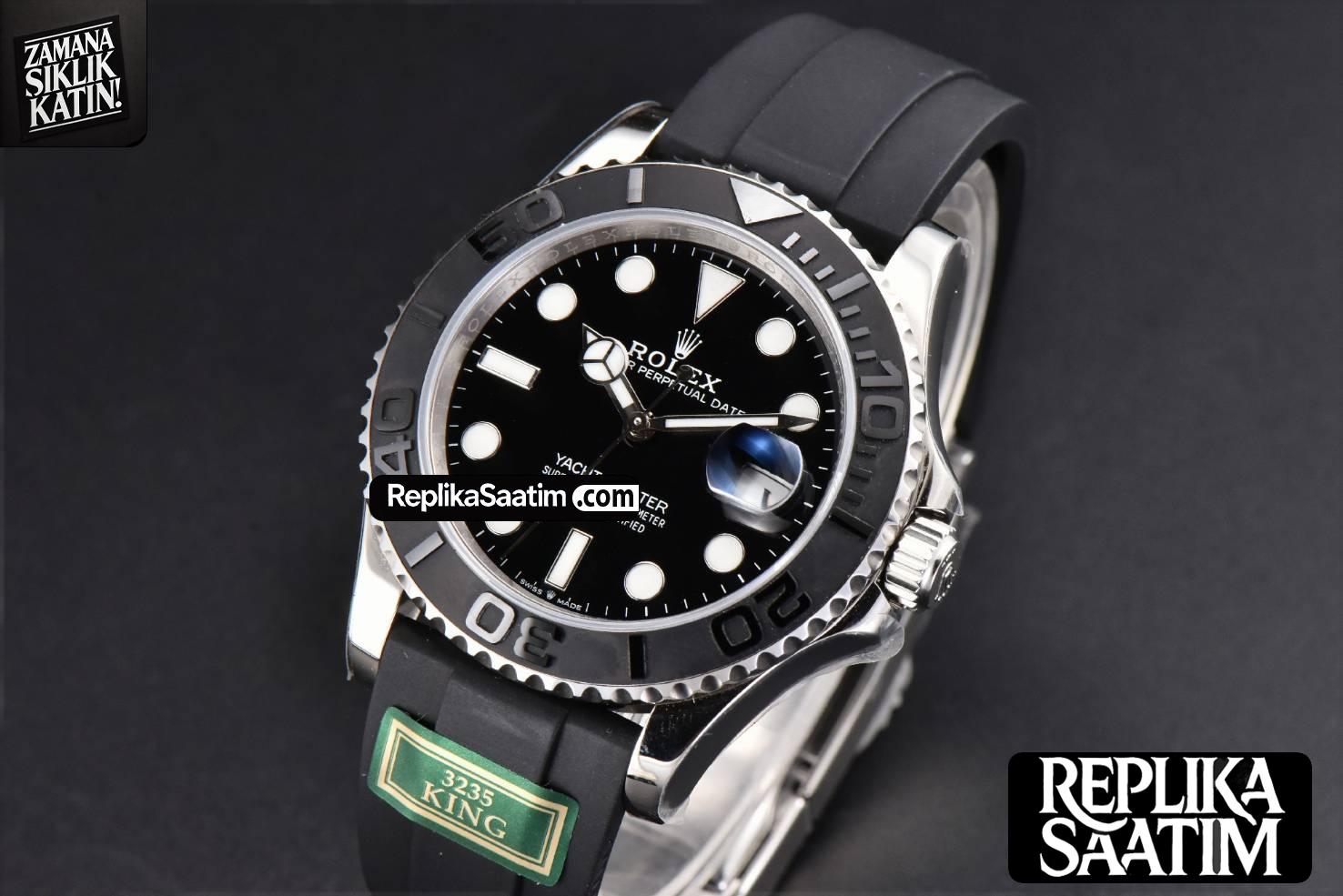 Yacht-Master 226659 42mm King 3D Black Ceramic Oysterflex Strap VR3235 -03