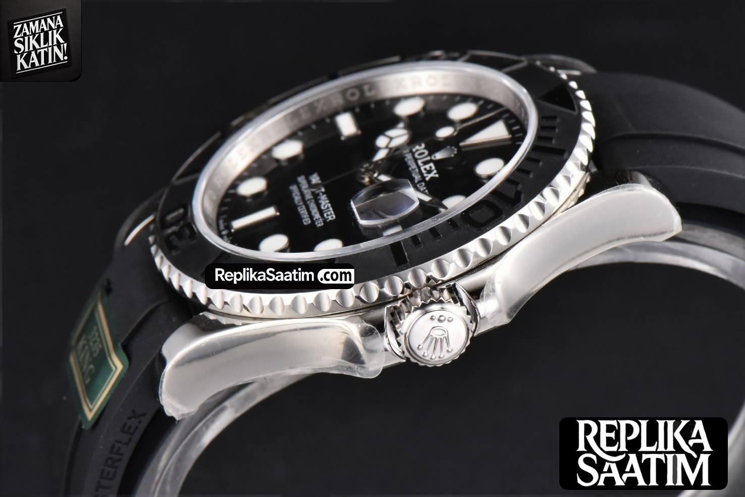 Yacht-Master 226659 42mm King 3D Black Ceramic Oysterflex Strap VR3235 -10
