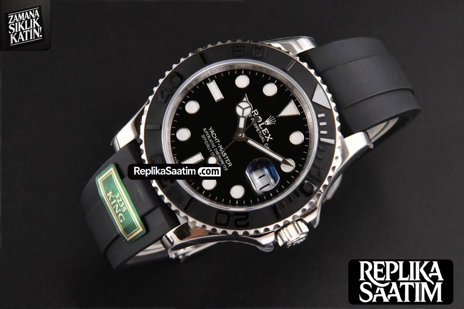 Yacht-Master 226659 42mm King 3D Black Ceramic Oysterflex Strap VR3235 -14